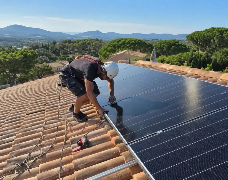 Installateur panneaux solaires Saint-Abraham — pose photovoltaïque sur toiture